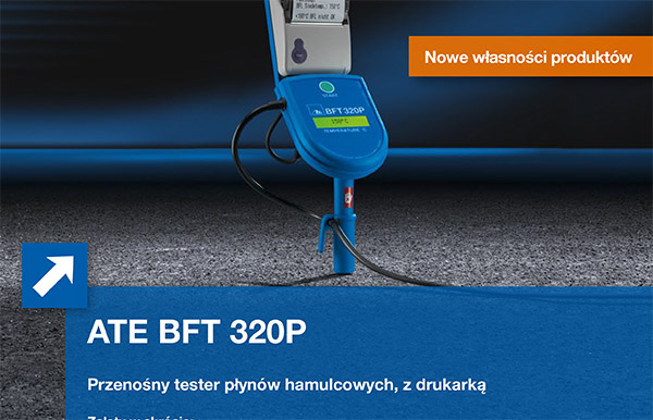 Przenośny tester płynów hamulcowych ATE BFT 320p