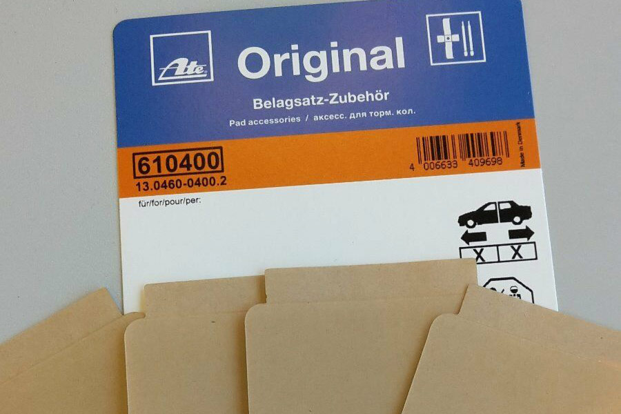 Zestaw naklejek antywibracyjnych ATE