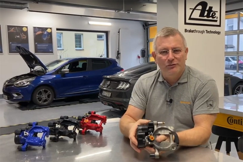 Elektryczny hamulec postojowy