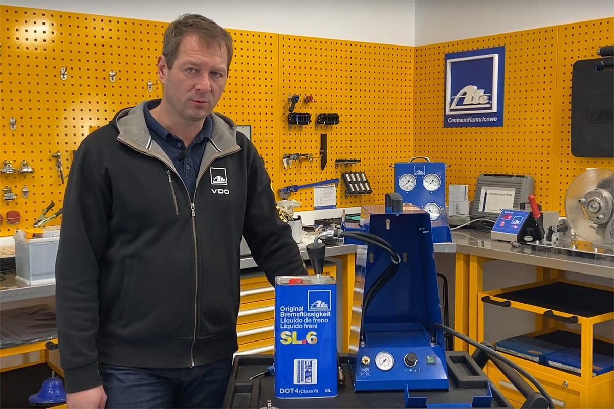 Urządzenia do wymiany płynu i odpowietrzania układu hamulcowego ATE FB 5ev - instrukcja obsługi